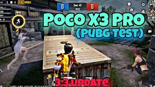 Poco X3 Pro Pubg Arena Test in 2024 | Pubg Mobile Poco x3 Pro Pubg Test in New 3.3 Update