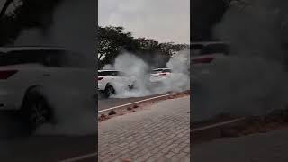 Tayota fortuner burnout 💨#foryou #youtubeshorts