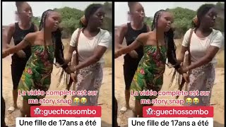 🔴CONGO KINSHASA: CETTE JEUNE FILLE SE FAIT BIAMA PAR 7 FILLES À CAUSE DE GARÇON