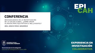 EPICAH 2023-I: Conferencia de la Dra. Amaya Pérez-Brummer