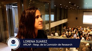 Lorena Suarez - Resp.  de la Comisión de Research de ARCAP