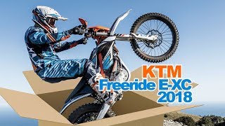 Déballage et test de la nouvelle KTM Freeride E-XC 2018 NG