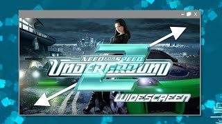 Colocar o Need for Speed Underground 2 em Widescreen - Jogar em tela cheia