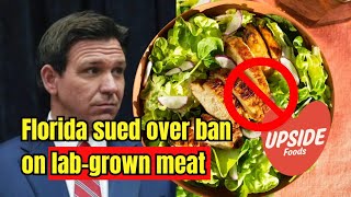 Florida sued over it's ban on lab-grown meat | UPSIDE Foods on action