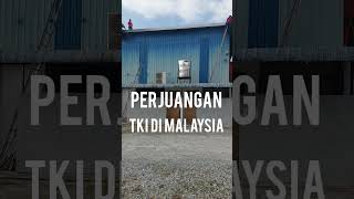 Perjuangan tki di malaysia #tkimalaysia #tukangmalaysia#tukangbangunan