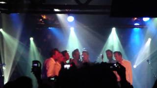 The Baseballs acapella live Barcelona 29.09.2011