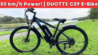 DUOTTS C29 im Test: 50 km/h E-Bike-Erfahrung