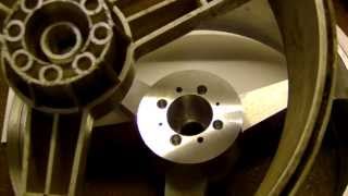 Homemade DIY CNC, the VIP project, episode #8, securing wheel on brackets part #2/2