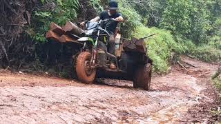 viar roda 3 lansir kayu off road