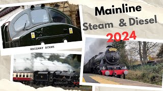 Main Line Steam and Diesel - a look back at 2024