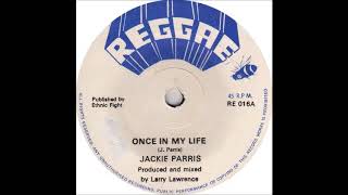 ReGGae Music 831 - Jackie Paris - Once In My Life [Reggae]