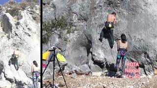 Najoua 5b, V+ Tırmanıcı: Hakan Mat İzmir Kaynaklar Kaya Tırmanışı Rock Climbing Turkey