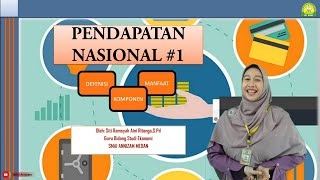 PENDAPATAN NASIONAL Part. 1 || Ekonomi - Kelas 11