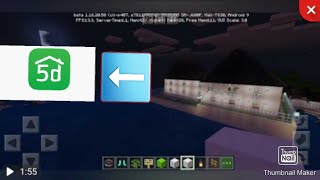 Turning my minecraft house into a 5D realistic house /minecraft/ 5D house planning