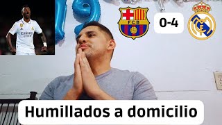 REACCIONES Barcelona (1)0-4(4) Real Madrid | Semifinal Copa del Rey