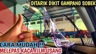 Cara Melepas Kaca Film yang Sudah Lama