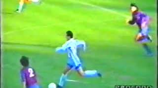 🔵⚪ Malaga CF vs FC Barcelona🔴🔵 |⚽⚽JARO ZUBIZARRETA LINEKER CARRASCO BEGIRISTAIN⚽⚽|  1988-1989