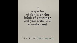 Table Talk: Something is Fishy