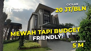 MEWAH TAPI BUDGET FRIENDLY - RUMAH GRAND PASADENA VILLAGE TIPE 9 - GADING SERPONG