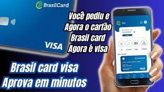 cartão de crédito Brasil card visa internacional