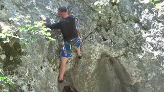 Garip Kvark 5c, VI Tırmanıcı: Nazmi Öztürk İzmir Kemalpaşa Dereköy Kaya Tırmanışı Climbing Turkey