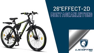 Licorne Bike 26 Effect 2D Montageanleitung