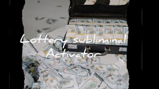 Lottery Subliminal Activator With POSITIVE NOT Affirmation  Luck Frequency + Binaural frequency..