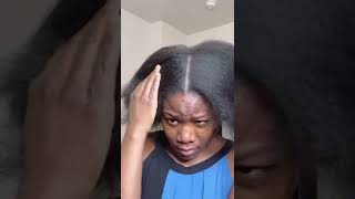 QUICK HAIRSTYLE FOR NAPPY HAIR //MY NAPPY HAIRSTYLE FOR MY HUSBAND BIRTHDAY