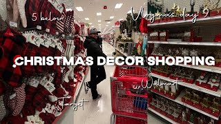 VLOGMAS DAY 9 ❆: come Christmas decor shopping with me ↟