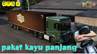 ets 2// 2 KALI NAMBAK!!! PAK SUPIR PUSING// eps 2 #ets2 #viral