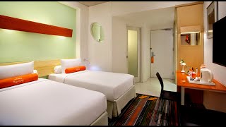 Interior Kamar HARRIS Hotel & Conventions Festival Citylink Bandung