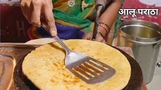 Aloo Paratha - The Ultimate Low-Calorie Indian Dish | Indian Street Food |