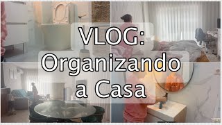 VLOG: ORGANIZANDO A CASA, LAVEI A CASA DE BANHO I Bruna Rodrigues