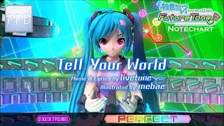 【PPD】Tell Your World【EXTRA EXTREME ☆8】Future Tone version | PERFECT | FINE1