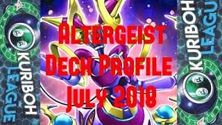 4th Place Altergeist Deck Profile July 2018 by Jordan Rabot