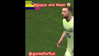 Mbappe x messi 🔥🔥🔥efootball #shorts #efootball #gamefurfun-2ki