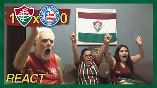 FAMÍLIA TRICOLOR REAGE A 1 FLUMINENSE X 0 BAHIA - CAMPEONATO BRASILEIRO 2024