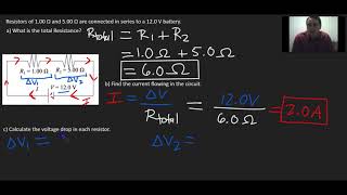 Electrical Resistors in Series Circuit Calculation