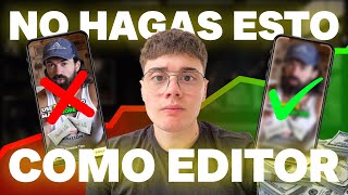 El Peor ERROR si sos EDITOR de Video (Nadie te lo dice)