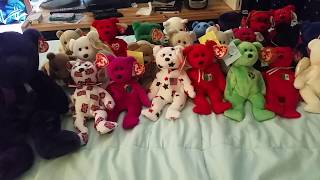 All my Ty Bears Beanie Babies