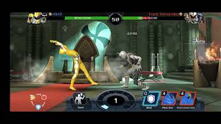 Power ranger legacy war battle #powerranger #legacywars #yellow #rangers