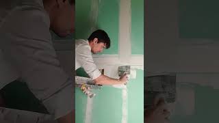 Faça isto na o seu DRYWALL para MÁXIMA resistência #shorts #short #viral  #lifehacks #drywall #diy