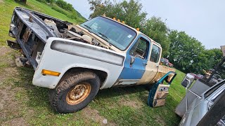 1986 chevy c30 3+3 finally getting a front clip!