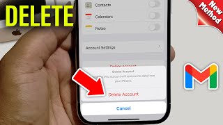 How To Delete Gmail Account On iPhone