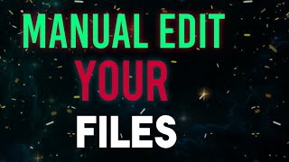 Document Scanner: How to "Manual Edit" the documents?