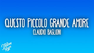 Claudio Baglioni - Questo piccolo grande amore