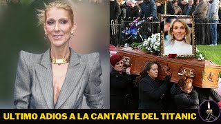 Asi fue la despedida de la legendaria CANTANTE del TITANIC CELINE DION