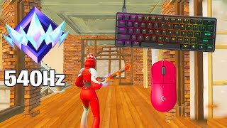 Apex Pro Mini & 360fps ASMR Chill 🤩 Tilted ZoneWars🏆Keyboard ASMR Fortnite Gameplay