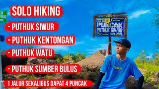 MENDAKI GUNUNG SIWUR 1.429 MDPL | VIA INDRENG GENITRI | SOLO HIKING|1 JALUR SEKALIGUS DAPAT 4 PUNCAK