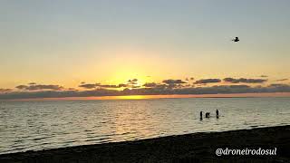 NASCER DO SOL NA PRAIA DO LARANJAL, PELOTAS-RS 20/02/2022